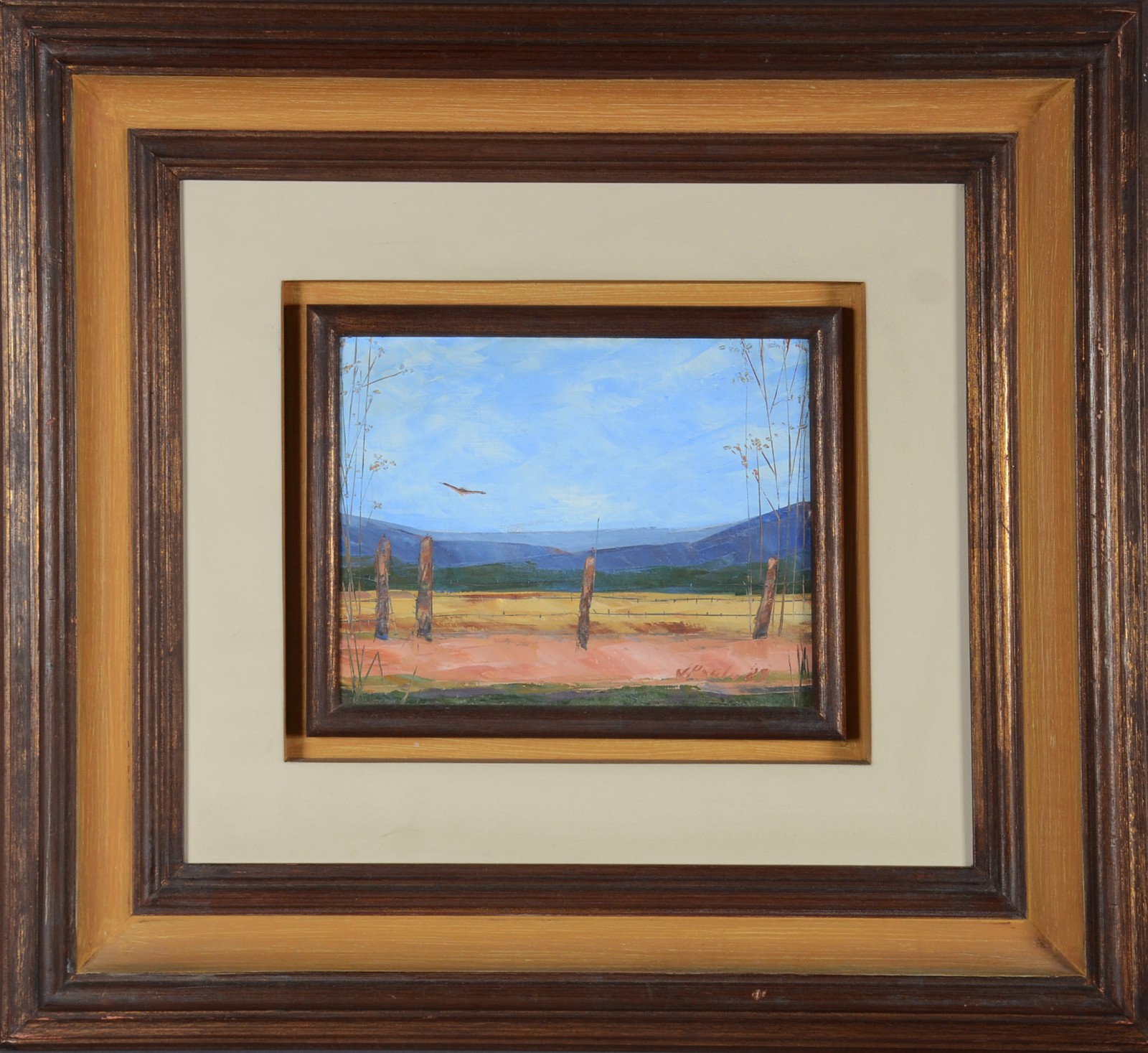José Paulo Moreira da Fonseca (1922-2004), Paisagem Com Cerca - foto 2 de 4