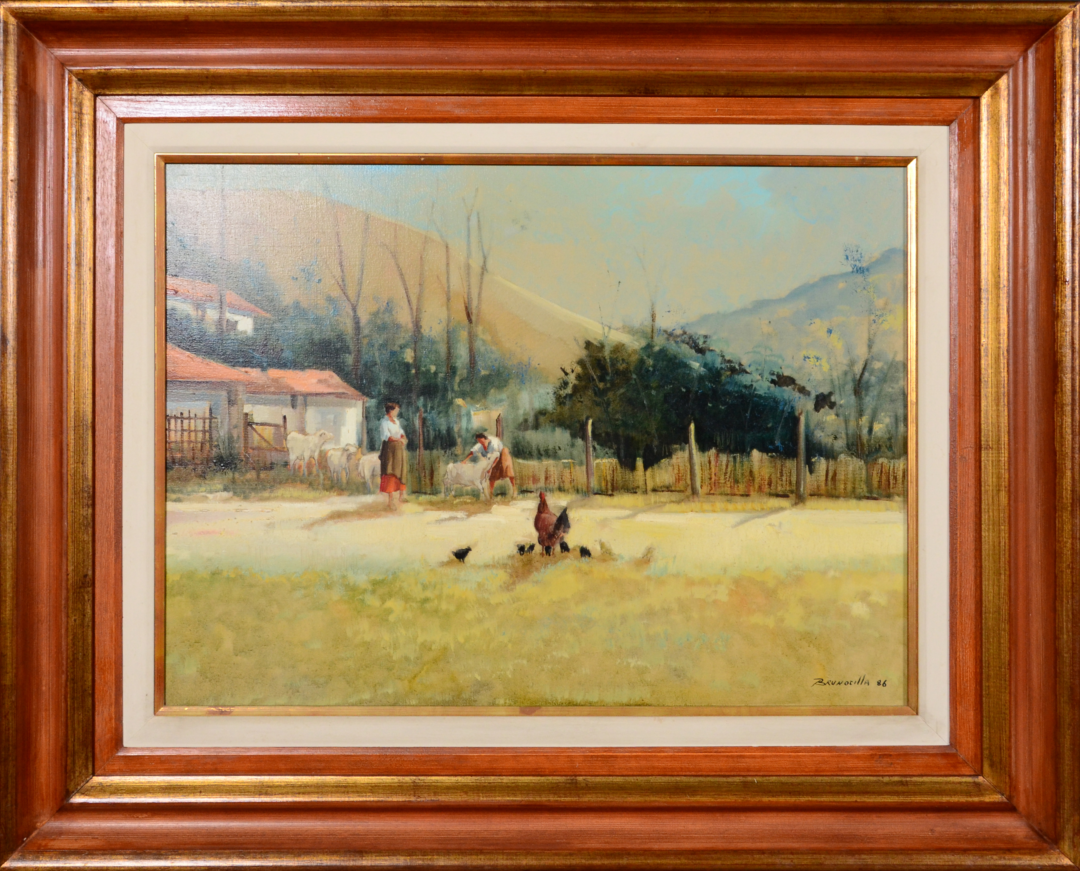 Francesco Brunocilla (1948), Paisagem Rural - foto 1 de 2