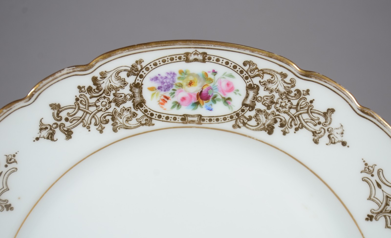Parte de serviço de porcelana Velho Paris, decorado com guirlandas... - foto 2 de 6