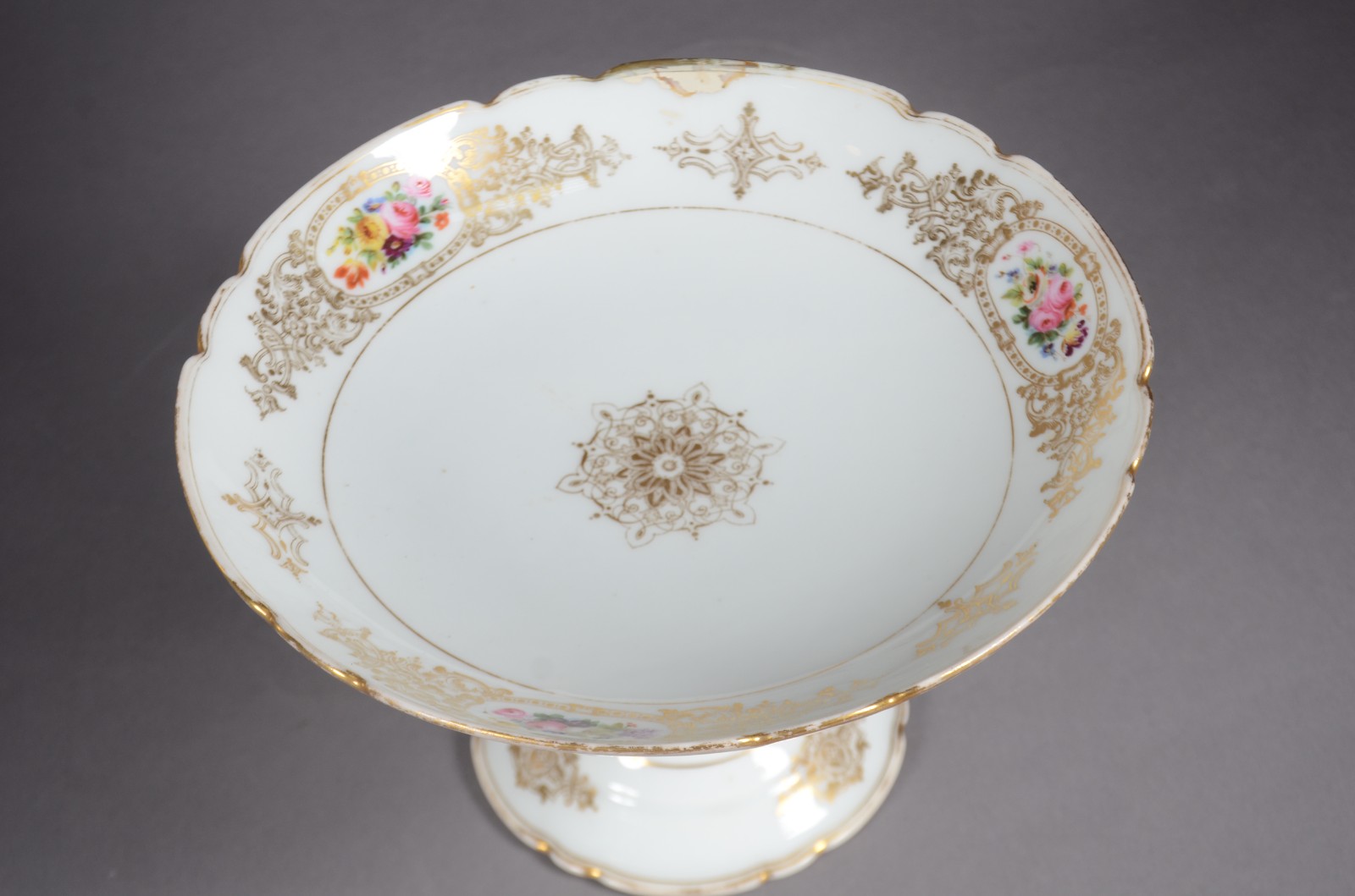 Parte de serviço de porcelana Velho Paris, decorado com guirlandas... - foto 4 de 6