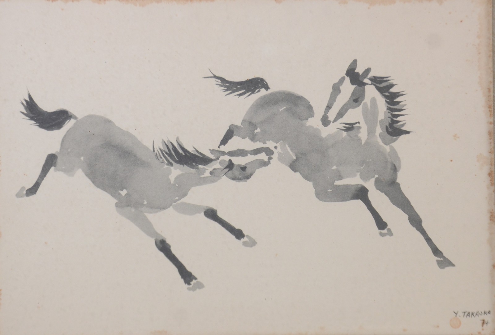 Yoshiya Takaoka (1909-1978), Cavalos - foto 1 de 6