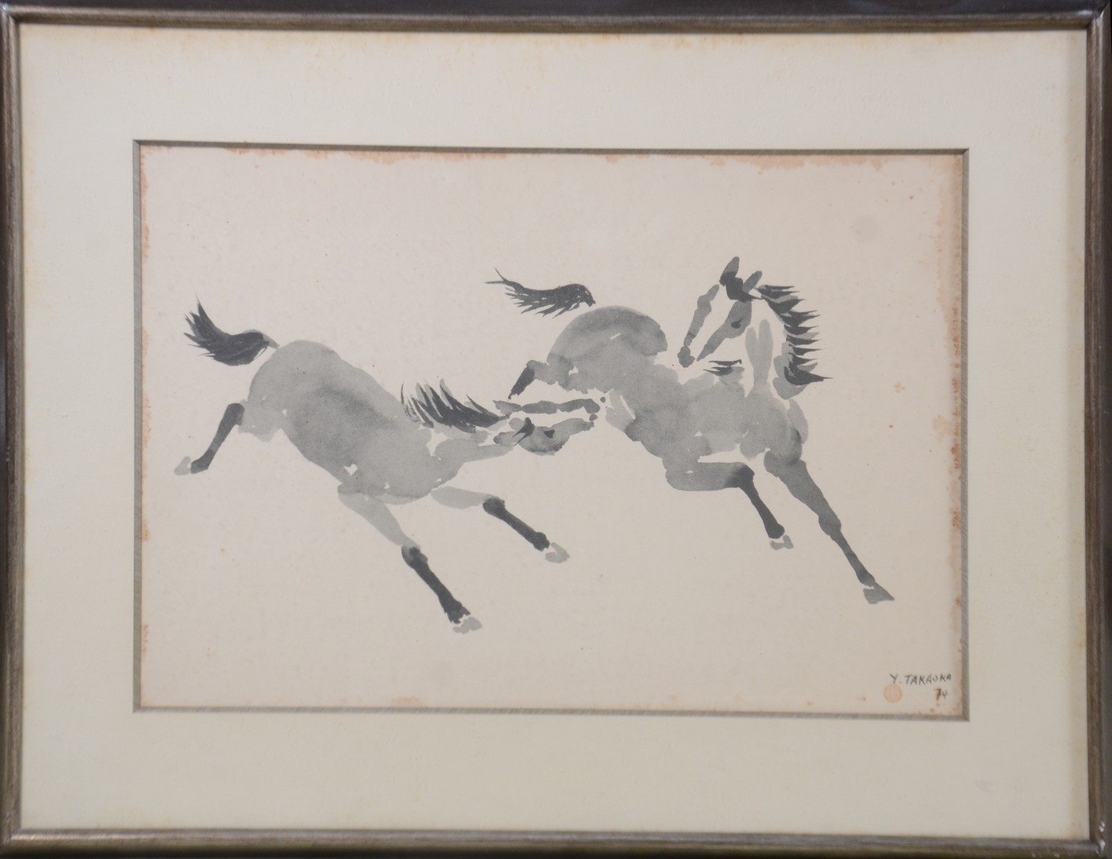 Yoshiya Takaoka (1909-1978), Cavalos - foto 2 de 6