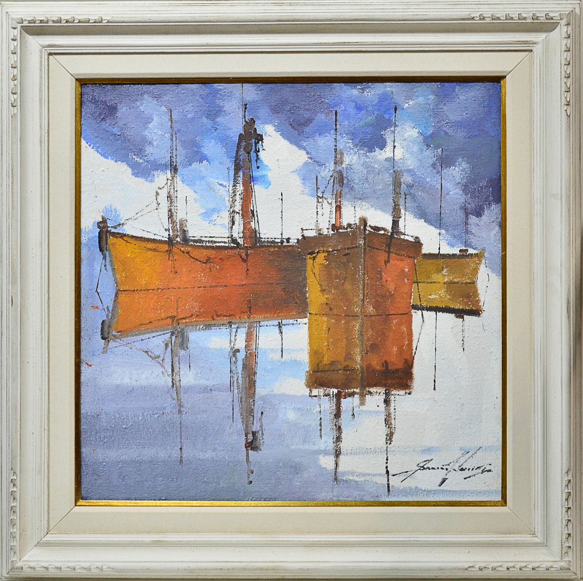 SANSÃO PEREIRA - Marinha - ost - 80 x 80