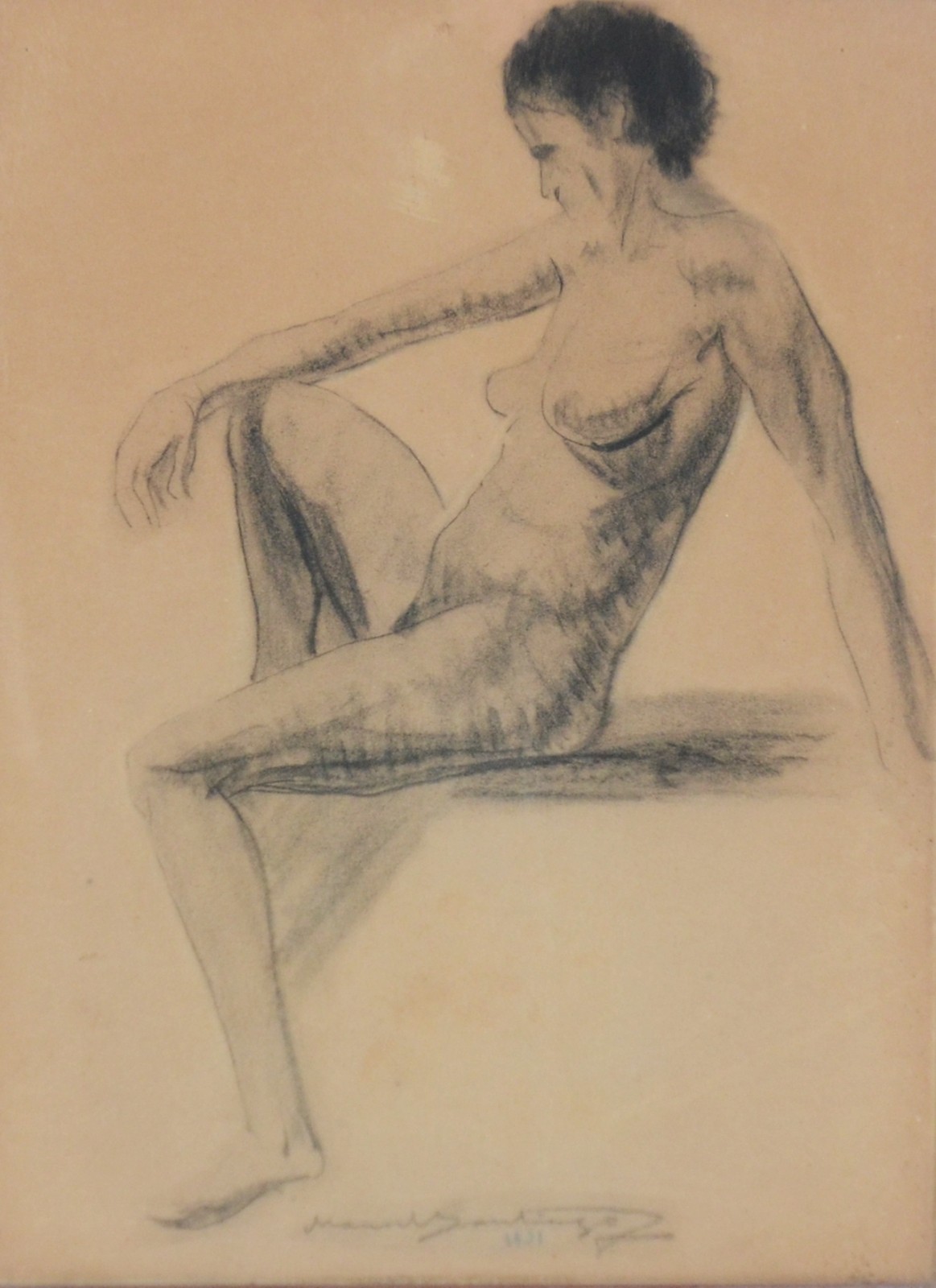 Manoel Santiago (1897-1987), Nú feminino - foto 1 de 4