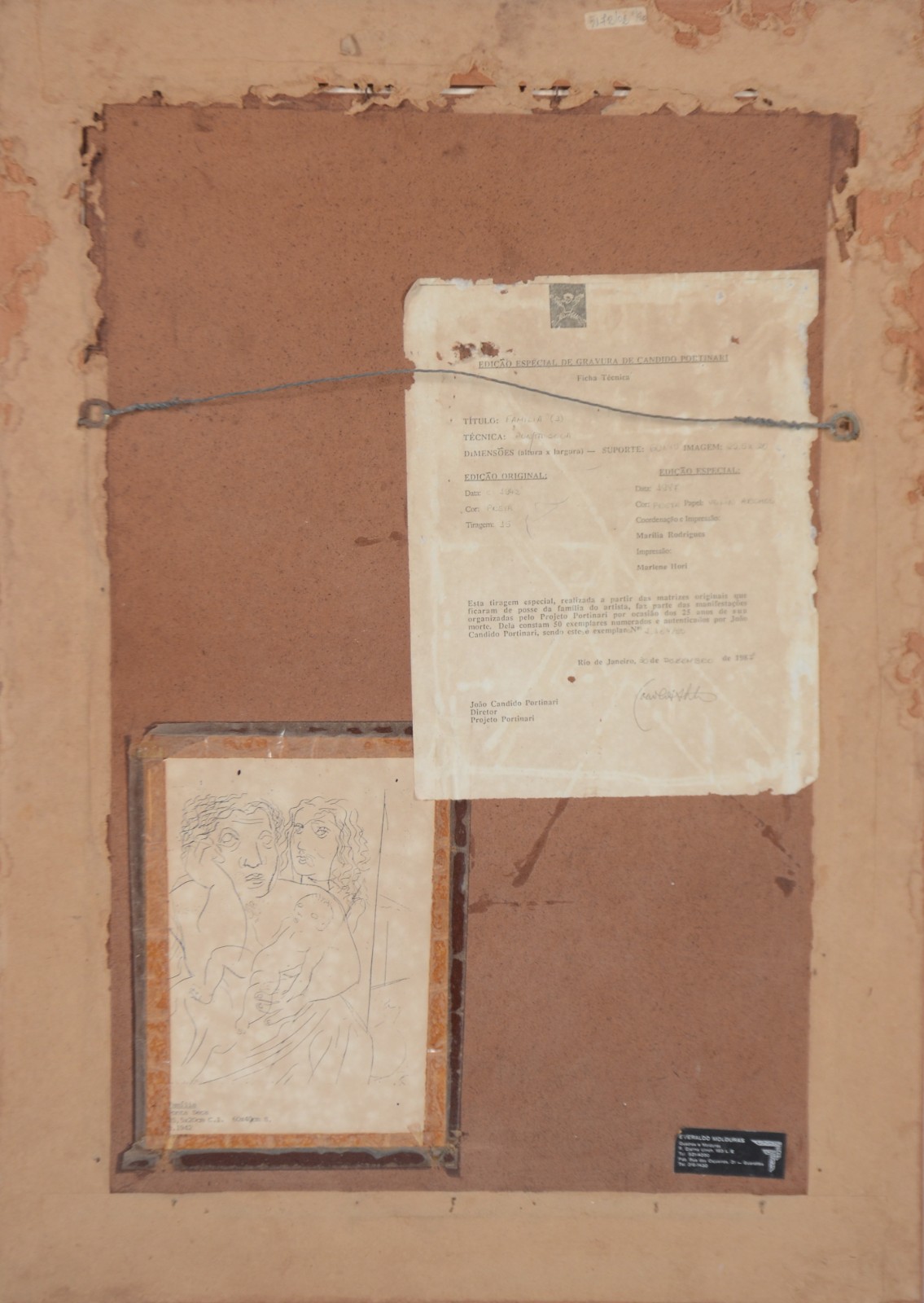 Cândido Portinari (1903-1962), Família - foto 5 de 7
