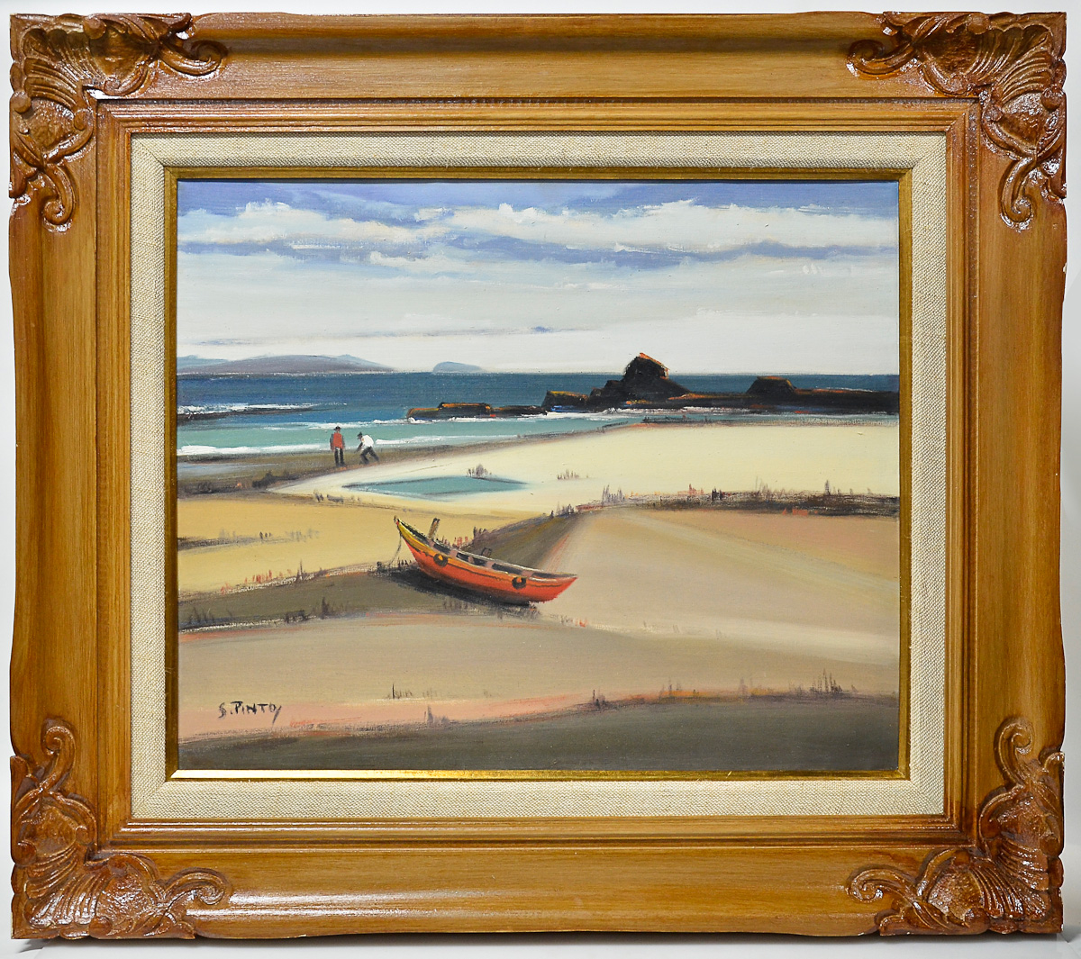 SYLVIO PINTO - Marinha - ost - 60 x 73 Década de 60.