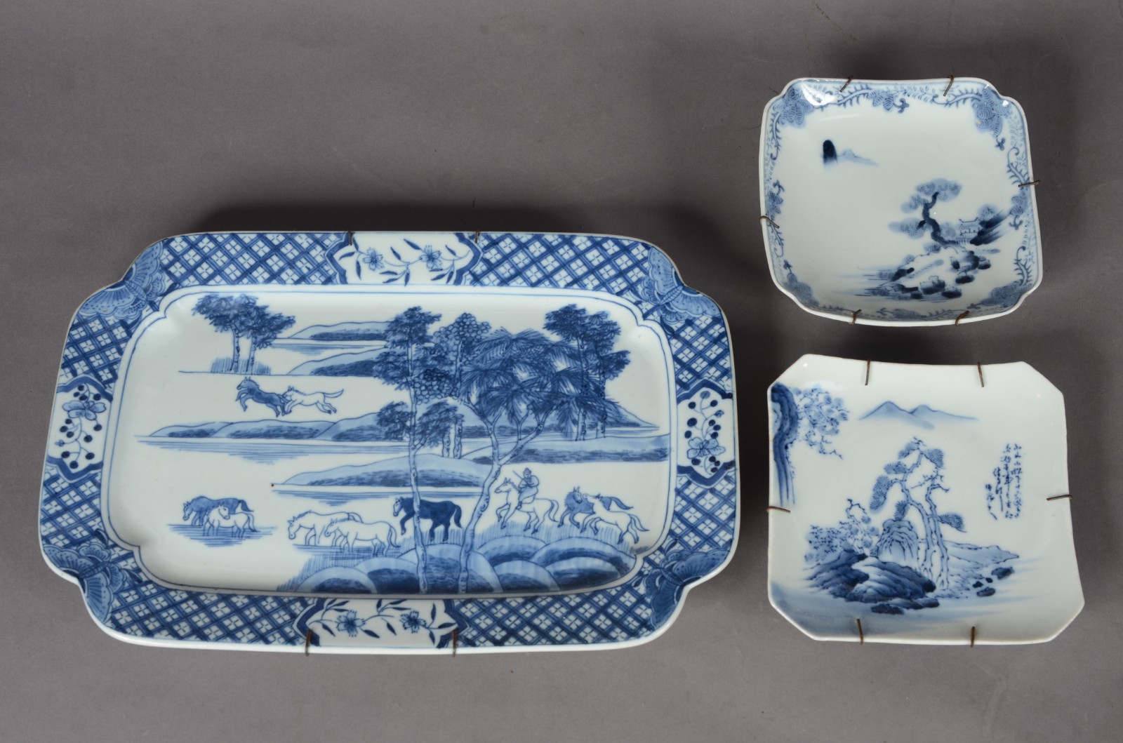 Onze pratos em diversos modelos e decorações de porcelana oriental. - foto 2 de 10