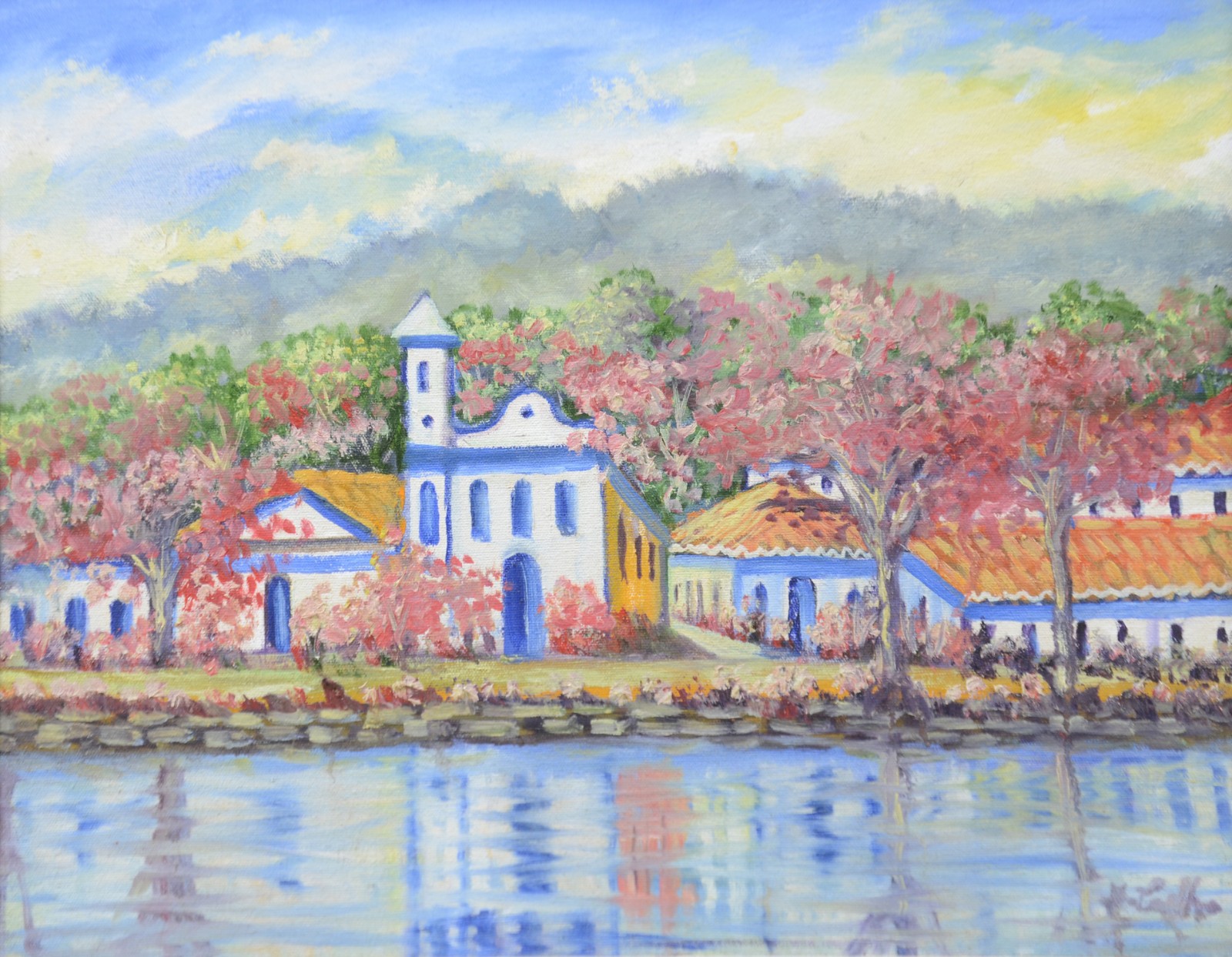 Óleo sobre tela. - foto 1 de 5