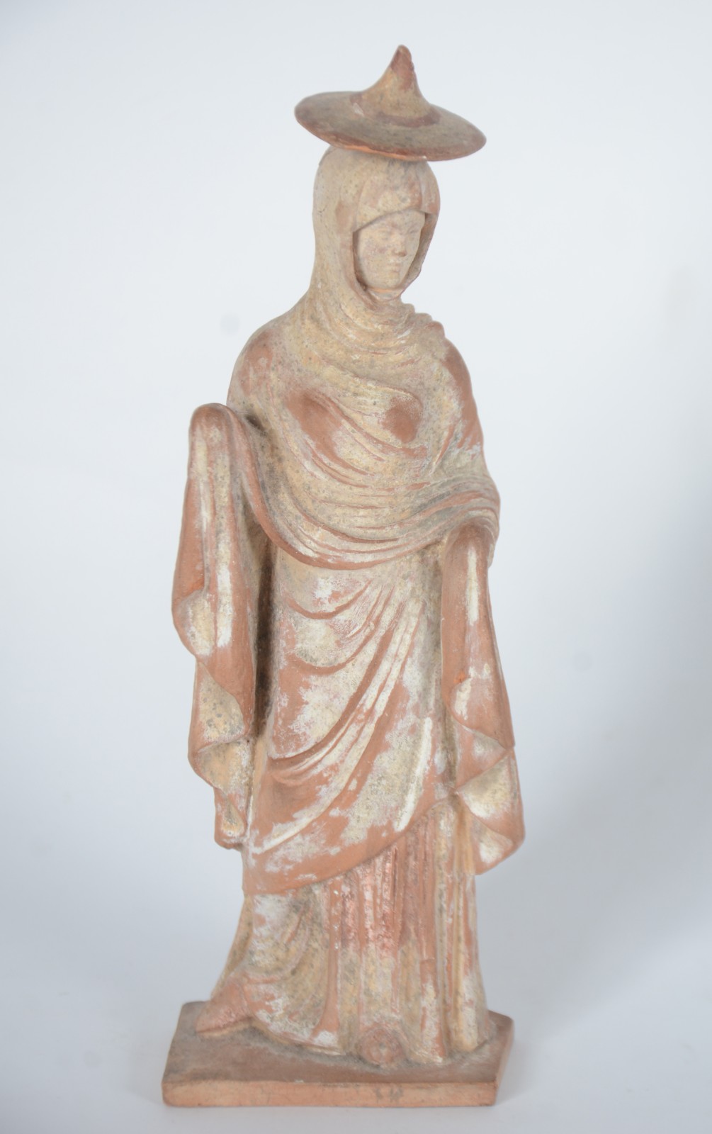 Imagem de "Santa" de terracota. Com desgastes. - foto 1 de 8