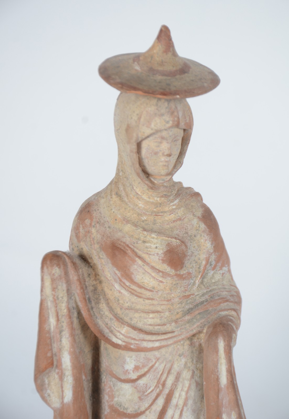 Imagem de "Santa" de terracota. Com desgastes. - foto 2 de 8