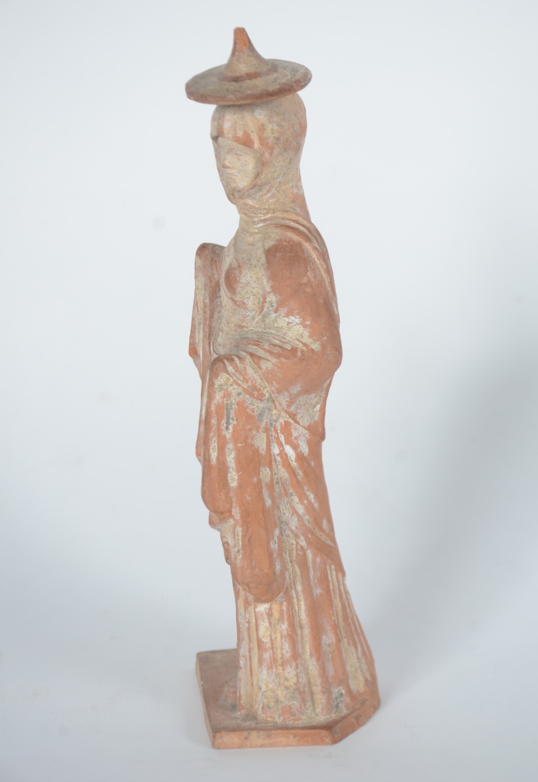 Imagem de "Santa" de terracota. Com desgastes. - foto 3 de 8