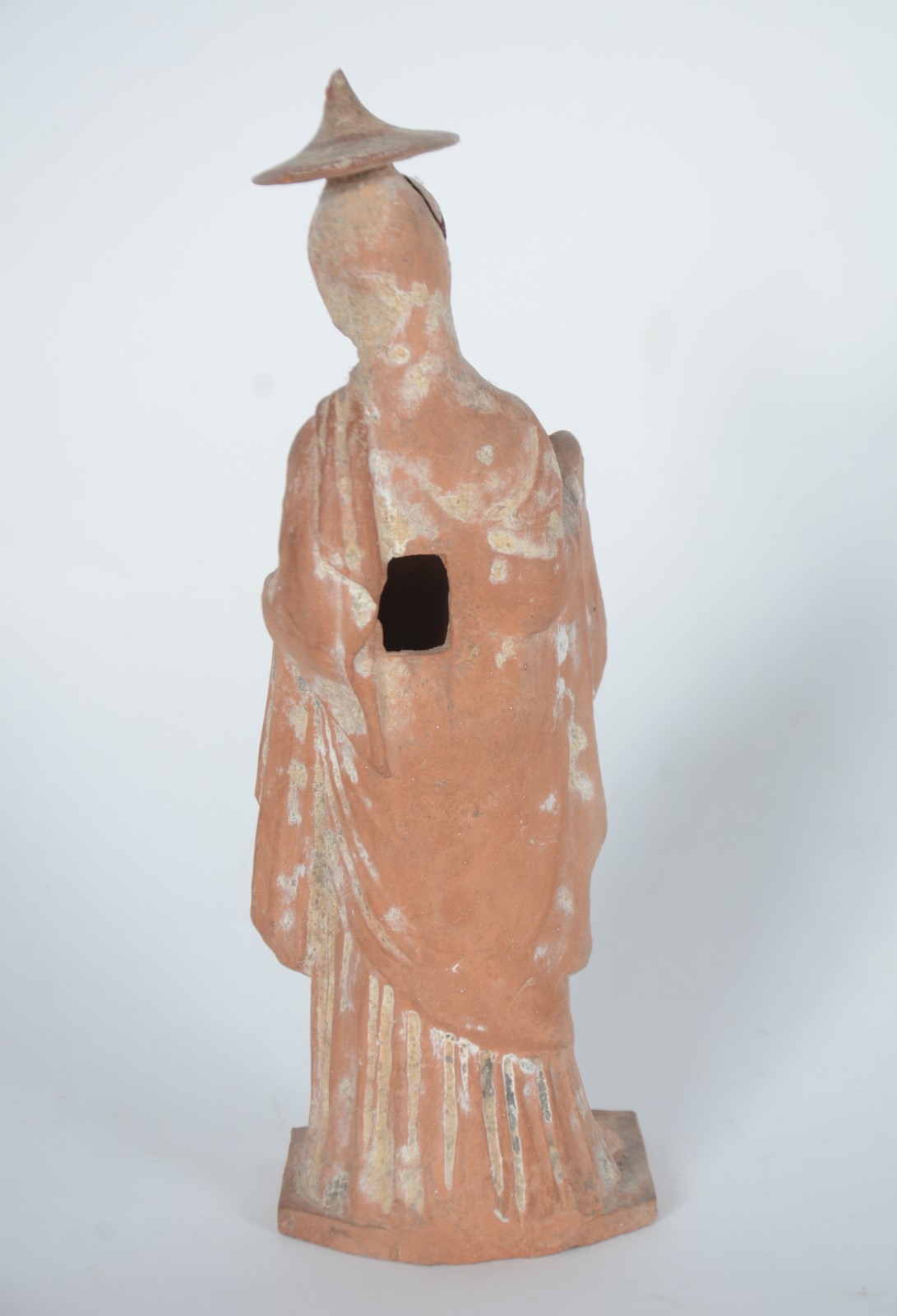 Imagem de "Santa" de terracota. Com desgastes. - foto 4 de 8