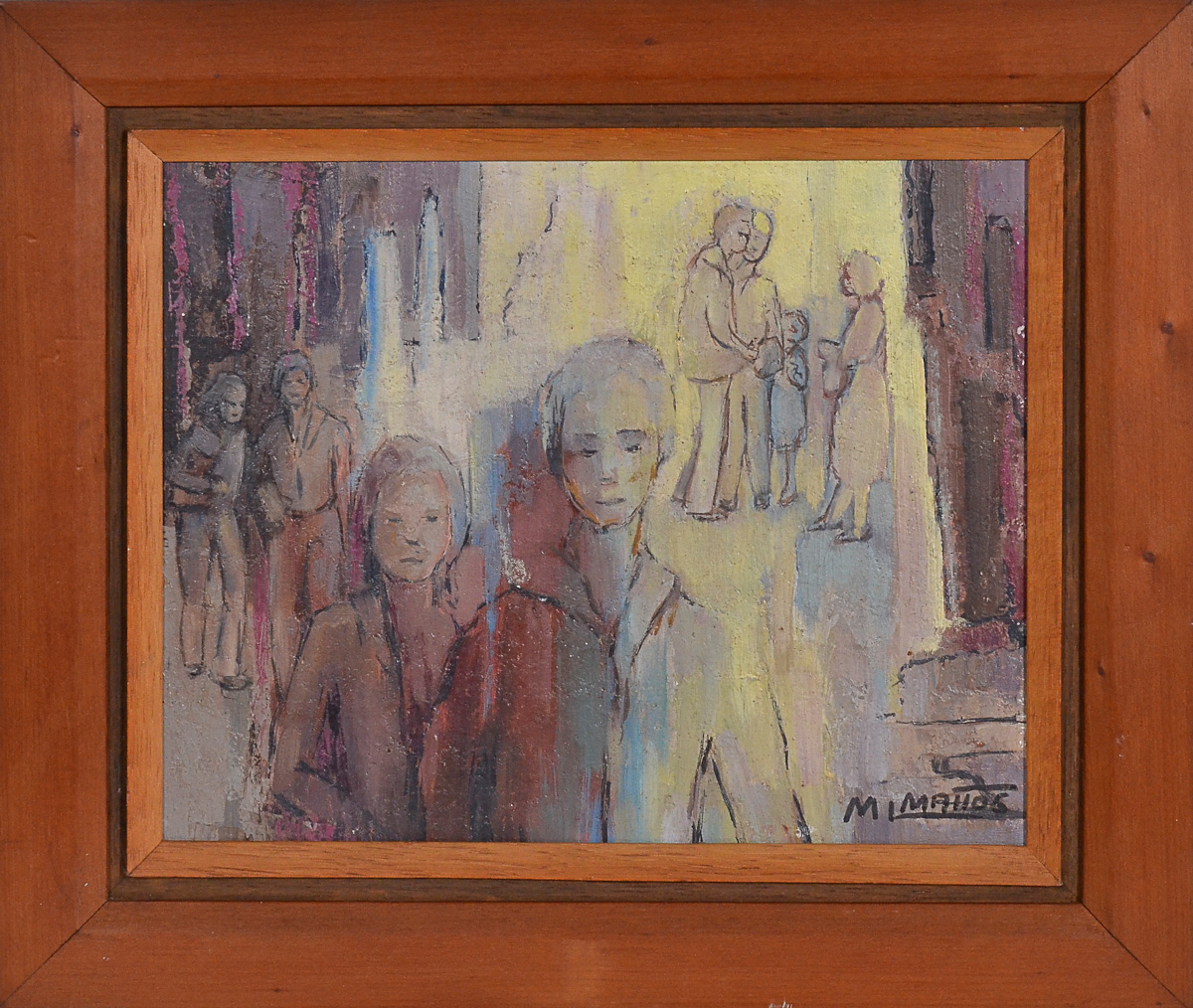 MARIE LOUISE MATTOS - Figuras - ose - 19 x 24