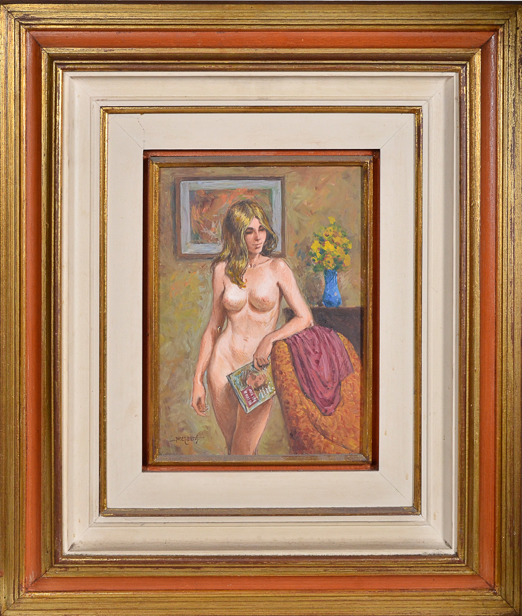 OSCAR PALACIOS - Nú feminino - ose - 30 x 22