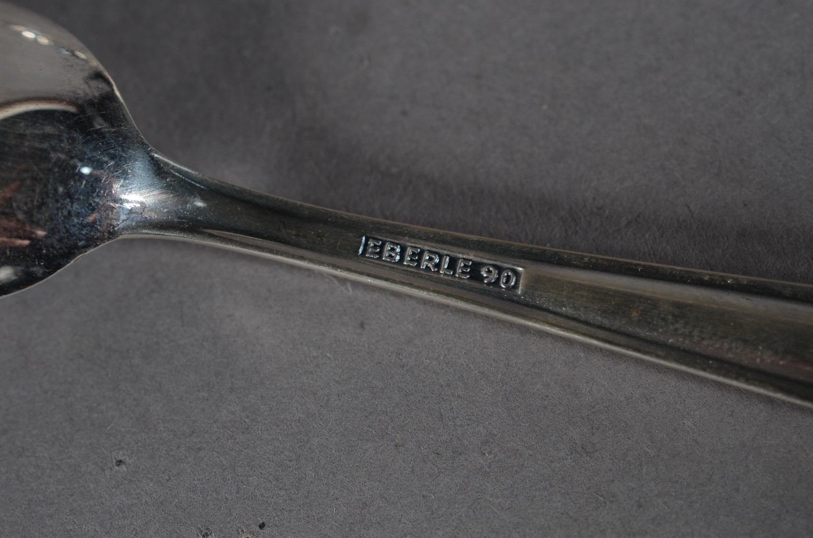 Faqueiro Eberle de metal prateado - Prata 90 -composto de: 12... - foto 7 de 12