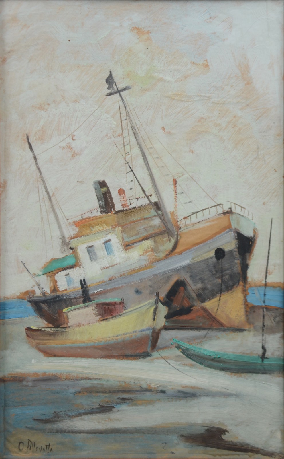 Omar Pellegatta (1925-2001), Barco - foto 1 de 4