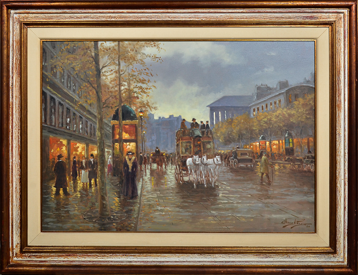 CLOVIS PESCIO - Veneza - ost - 70 x 100