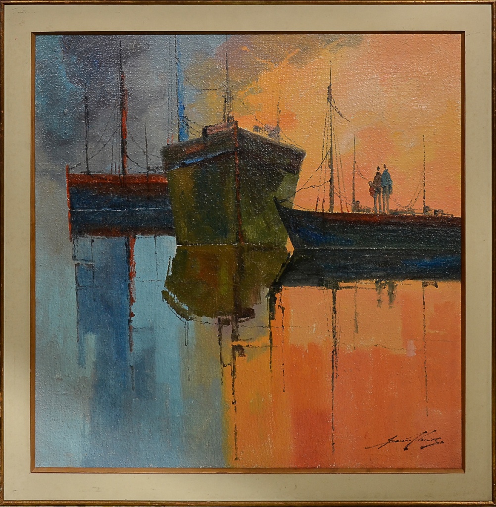 SANSÃO PEREIRA - Marinha - ost - 80 x 80