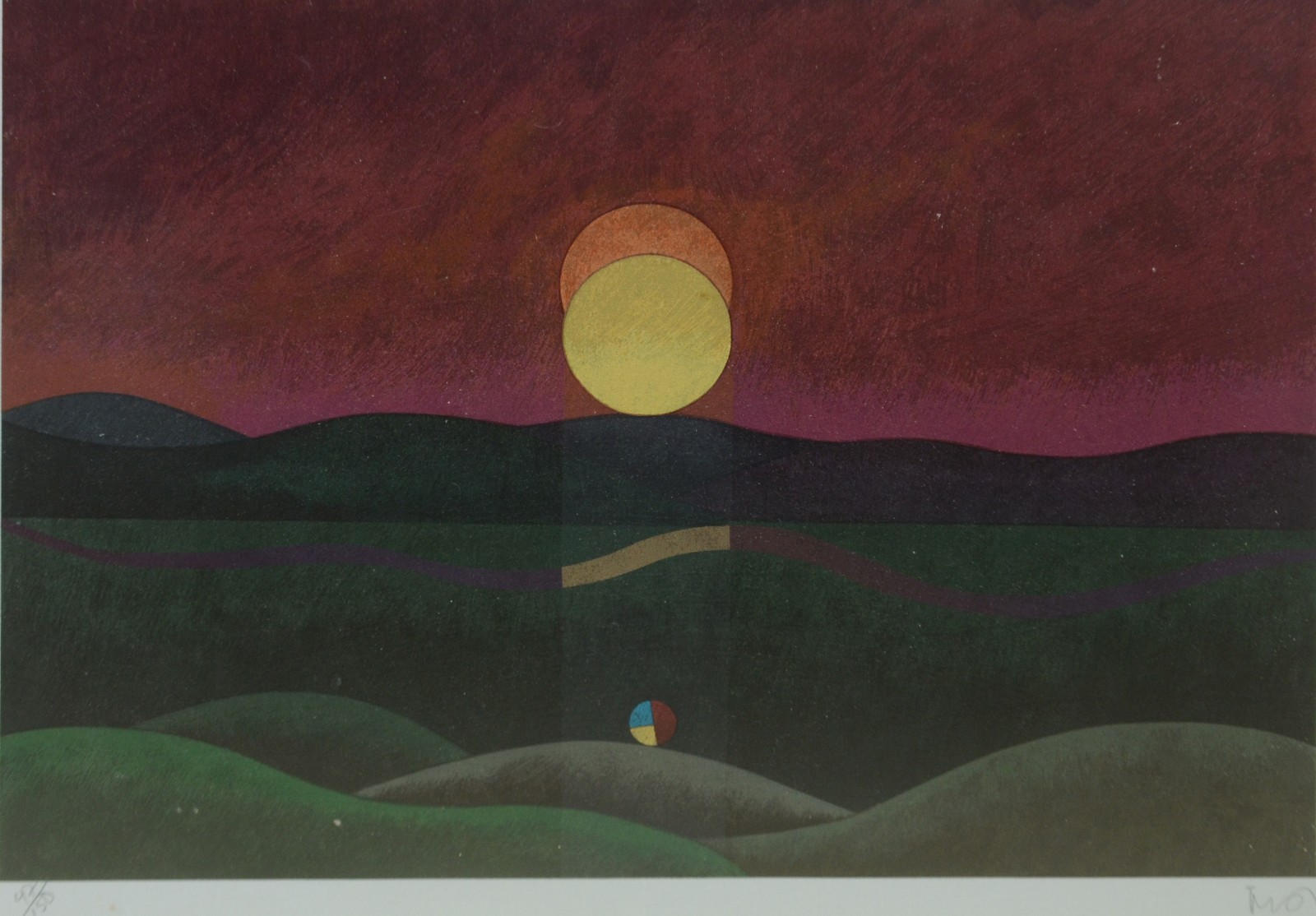Inos Corradin (1929-2025), Por do Sol - foto 1 de 5