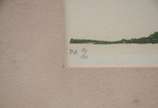 Renina Katz (1925-2025), Escarpas e vertentes - Gravura. P.A. III/III. Datada 1976.