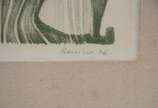 Renina Katz (1925-2025), Escarpas e vertentes - Gravura. P.A. III/III. Datada 1976.