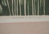 Renina Katz (1925-2025), Escarpas e vertentes - Gravura. P.A. III/III. Datada 1976.