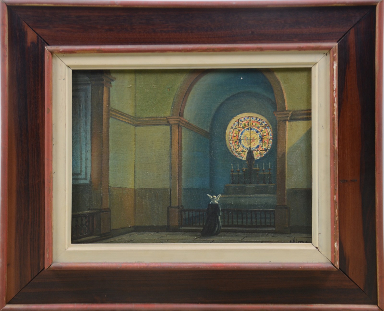 José Lima (1922-1987), Interior de igreja - foto 2 de 5