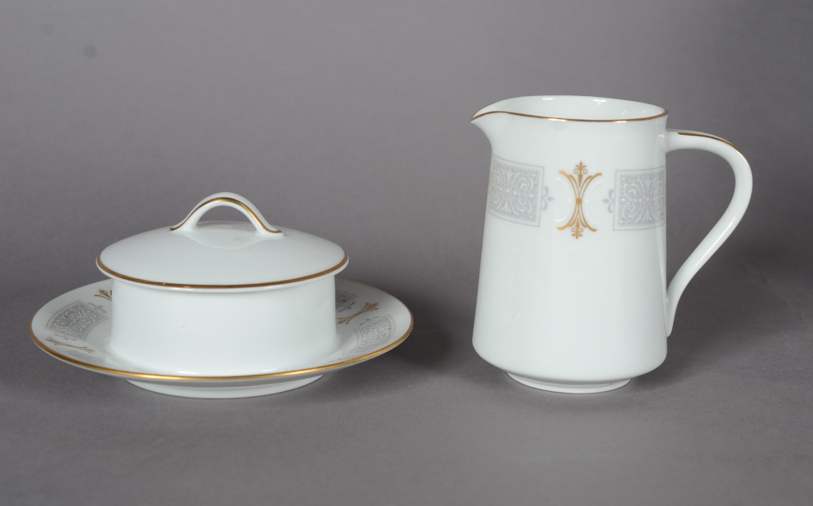 Serviço de chá de porcelana Noritake, composto de: 6 xicaras com... - foto 3 de 9