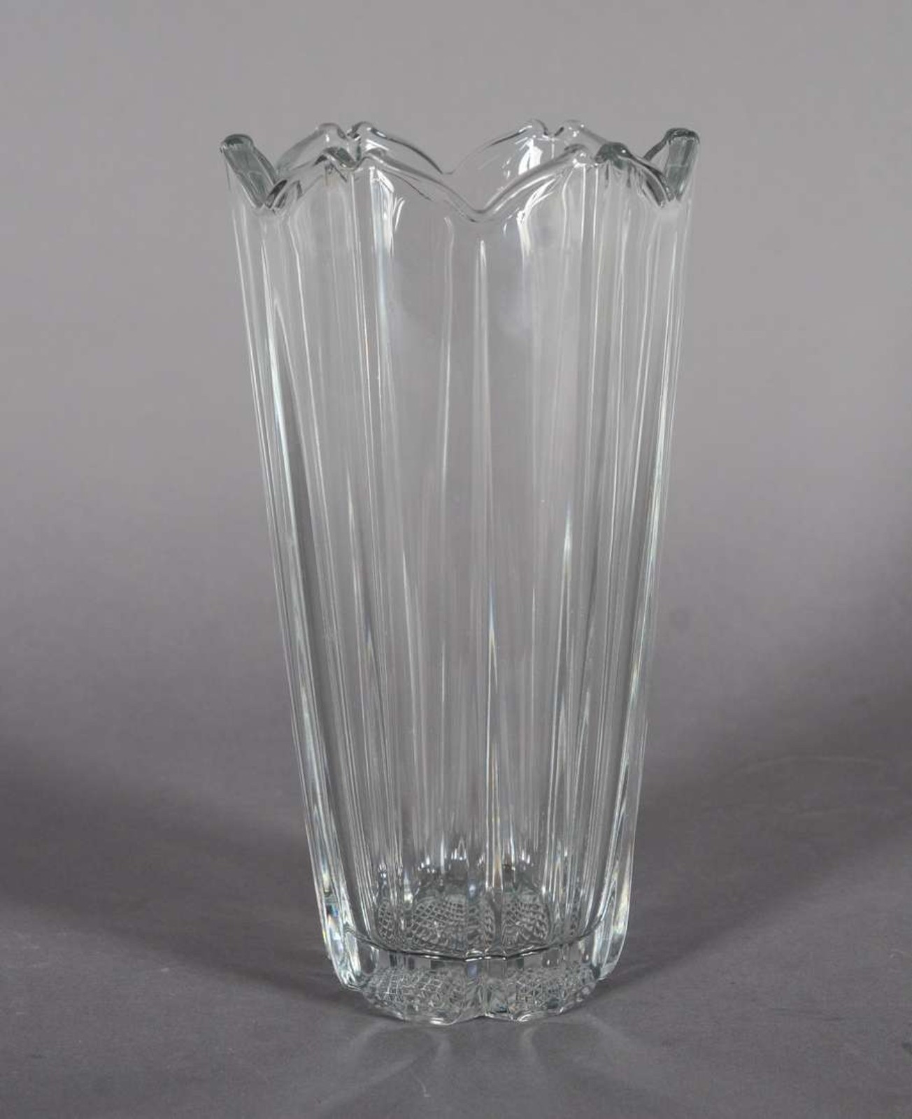 Vaso de cristal. - foto 1 de 5