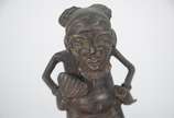 Duas figuras de bronze. - Duas figuras de bronze.