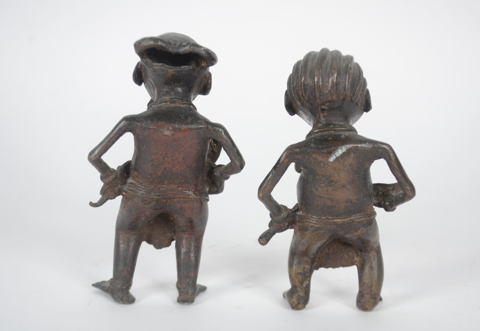 Duas figuras de bronze. - foto 5 de 7