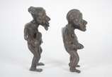 Duas figuras de bronze. - Duas figuras de bronze.