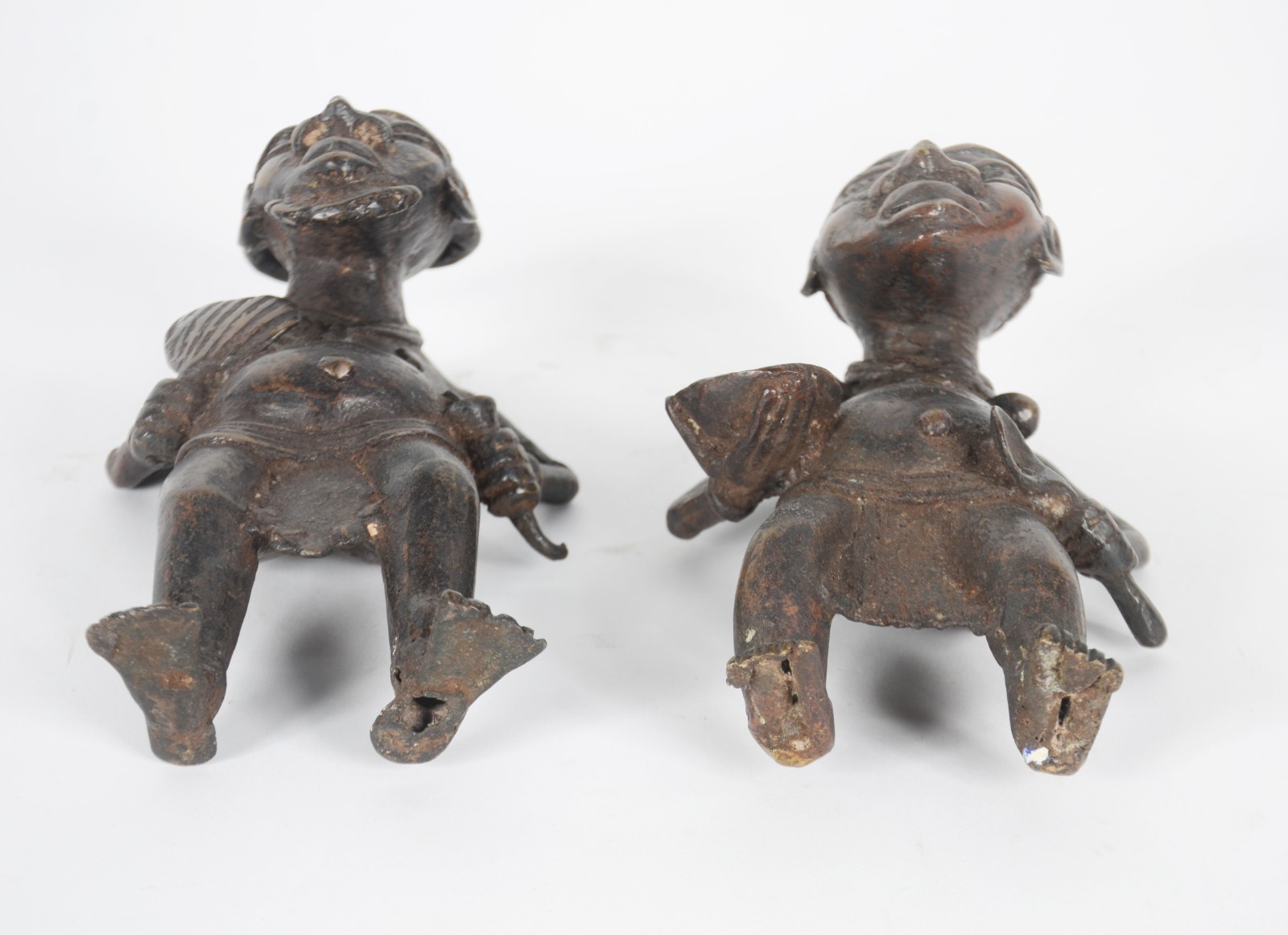 Duas figuras de bronze. - foto 7 de 7