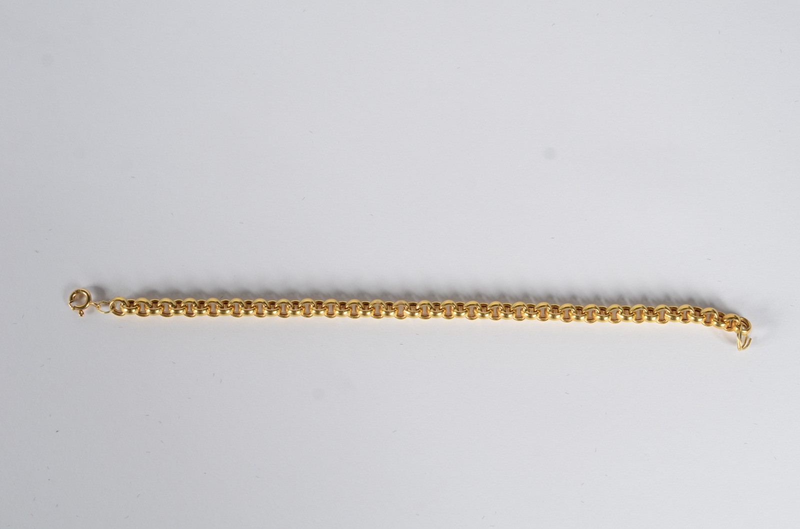 Pulseira de ouro 18 k., contraste 750 na forma de elós portugueses... - foto 2 de 6