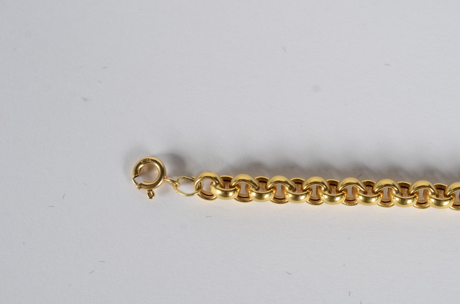 Pulseira de ouro 18 k., contraste 750 na forma de elós portugueses... - foto 3 de 6