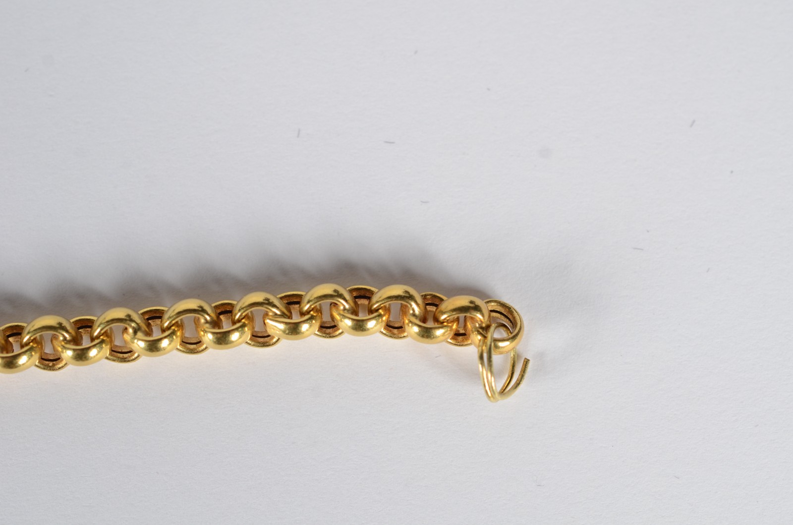 Pulseira de ouro 18 k., contraste 750 na forma de elós portugueses... - foto 4 de 6