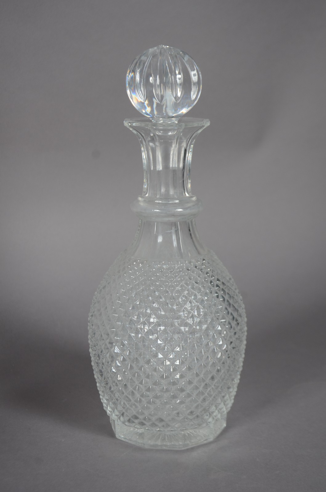 Conjunto em demi cristal lapidação bico de jaca, composto de: Jarra... - foto 7 de 11