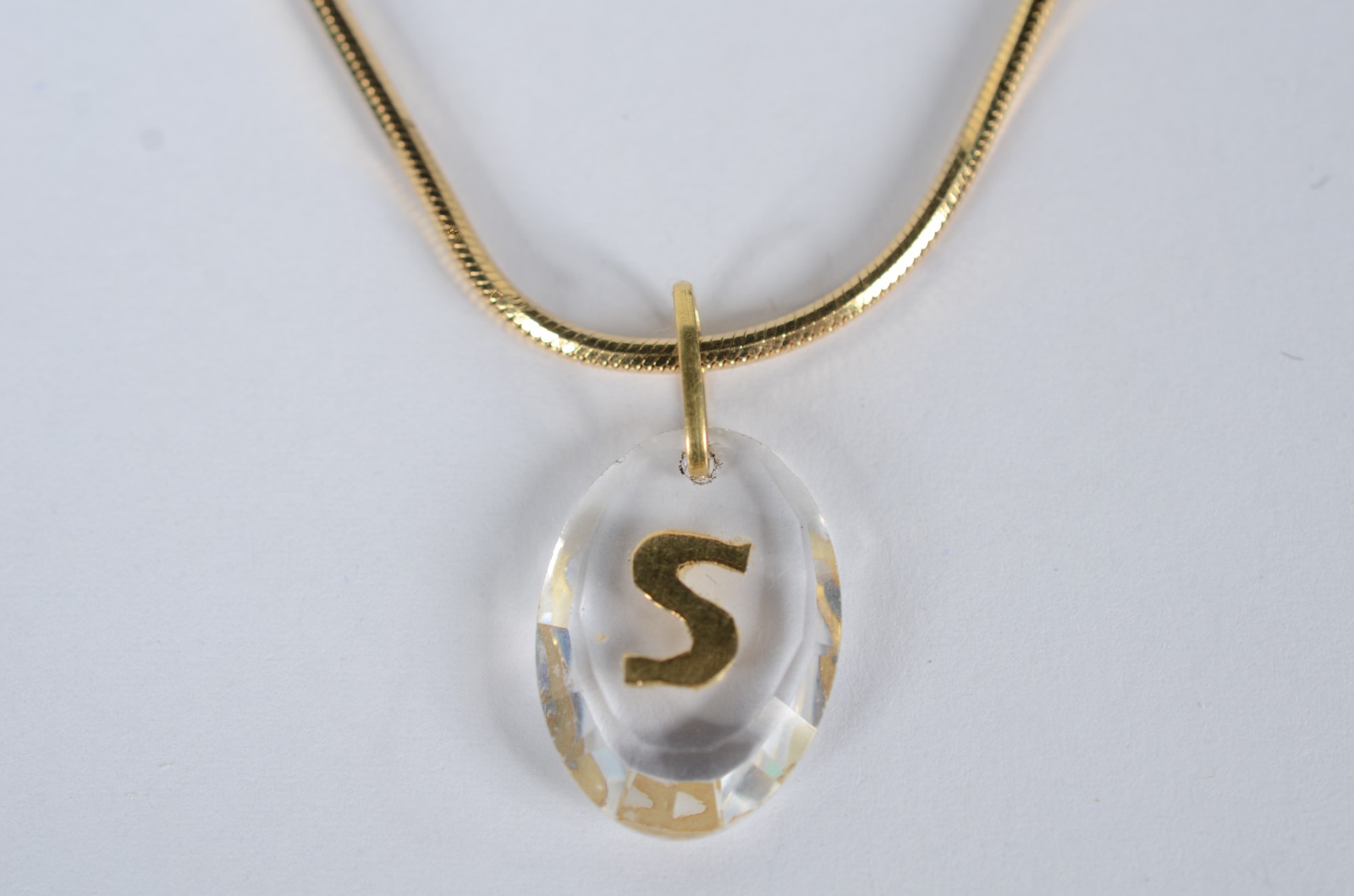 Colar de ouro 18k., contraste 750. (Por motivos de segurança a peça... - foto 1 de 5