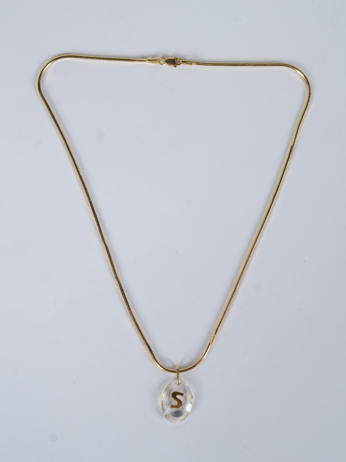 Colar de ouro 18k., contraste 750. (Por motivos de segurança a peça... - foto 2 de 5