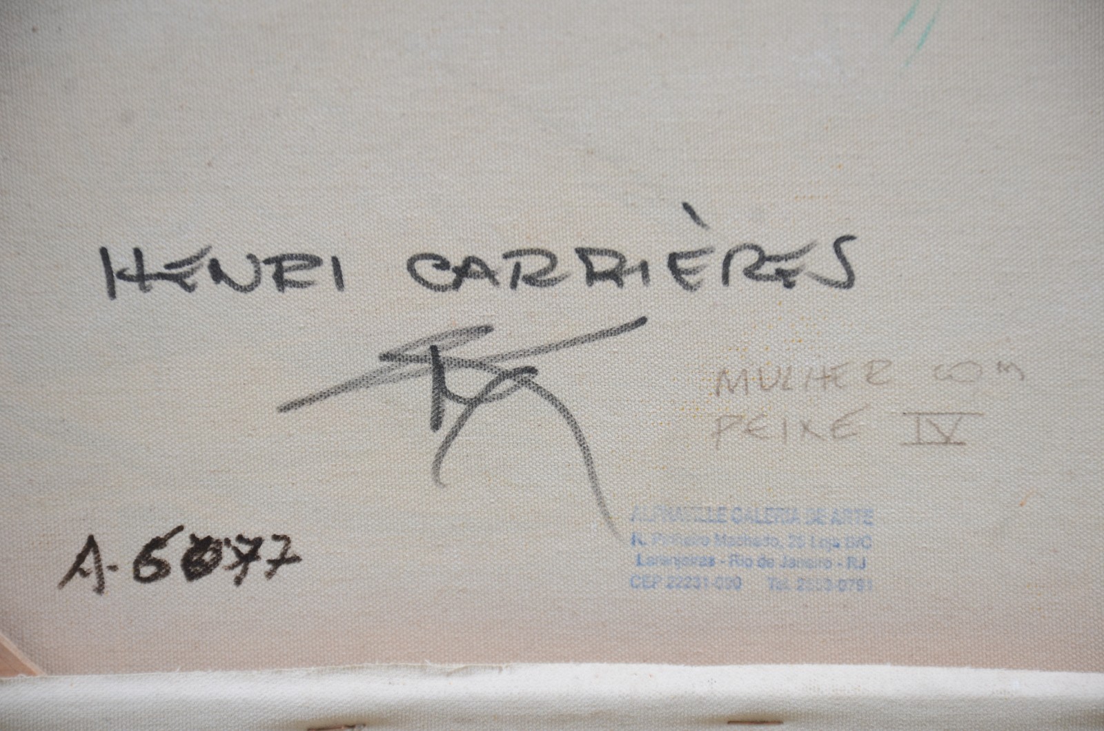 Henri Carrières (1947), Figuras - foto 5 de 5