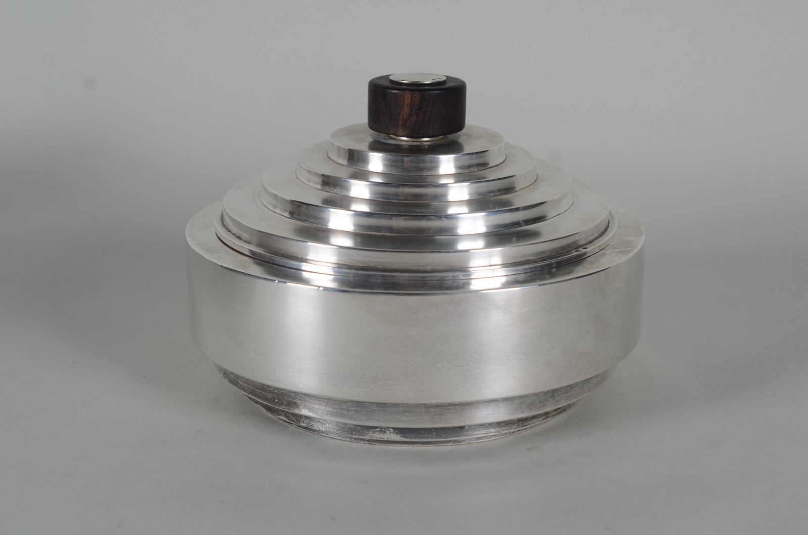 Bomboniere Art Deco de prata portuguesa, 1º título, prateiro Leitão... - foto 1 de 6