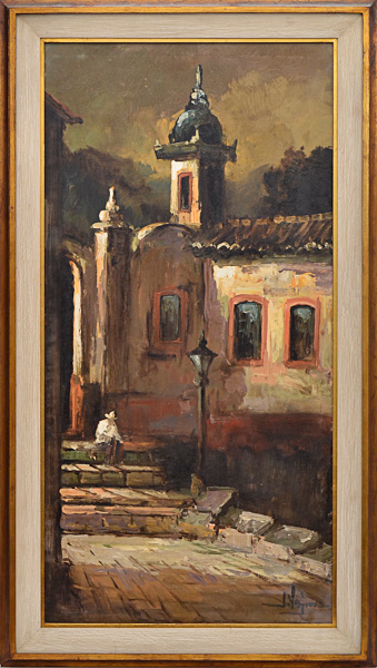 J.VOLPONI - Igreja - ost - 100 x 50