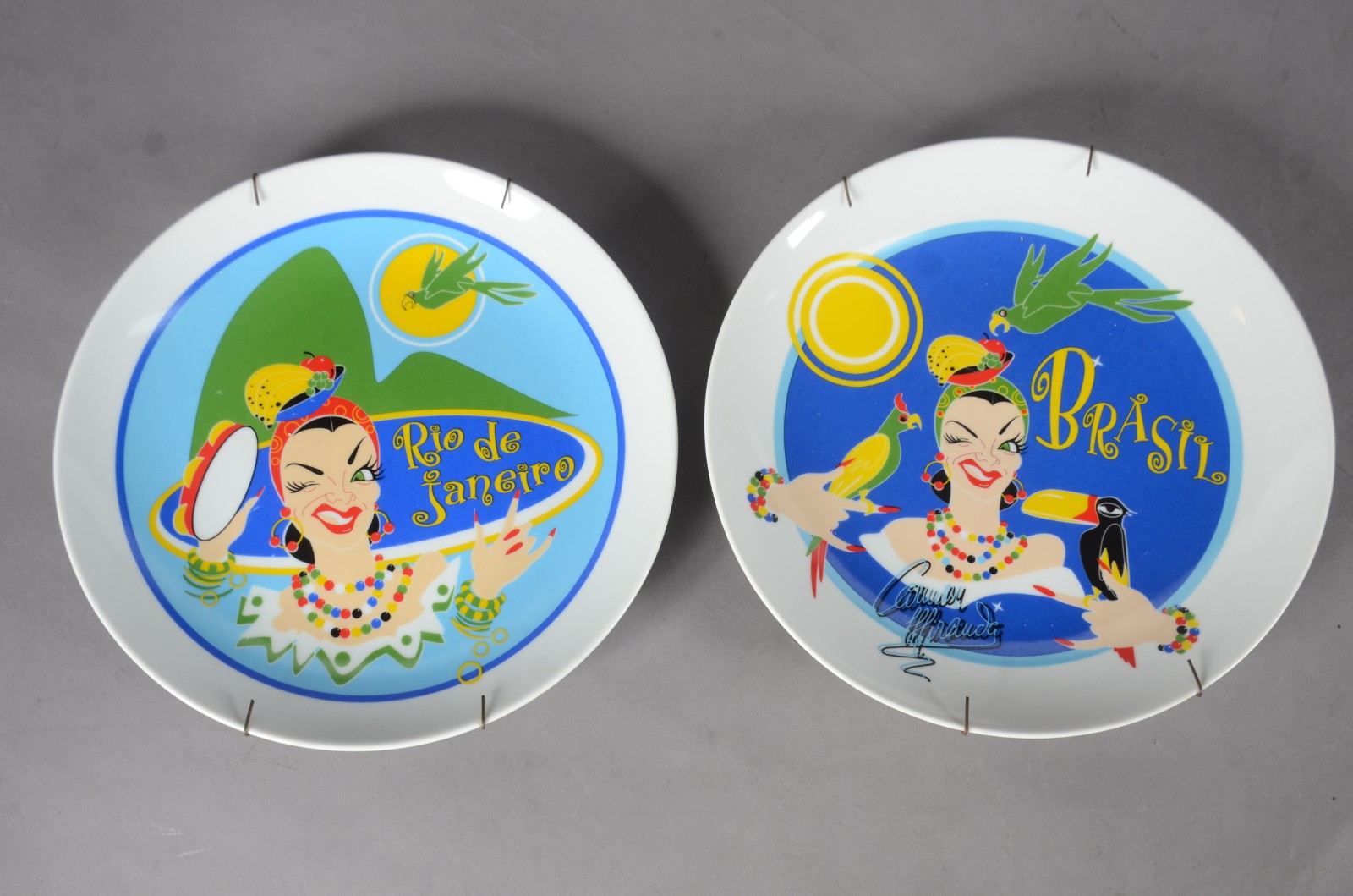 Chica Boom - Seis pratos de porcelana Germer comemorativos do... - foto 3 de 7