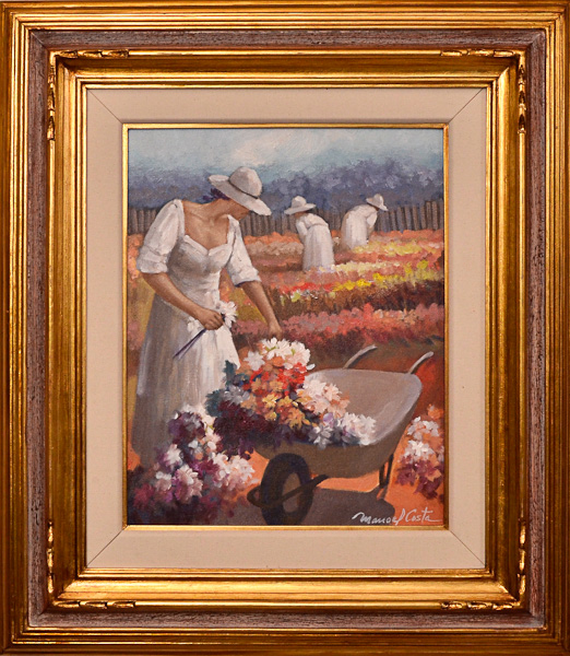 MANOEL COSTA - Florista - ost - 50 x 40