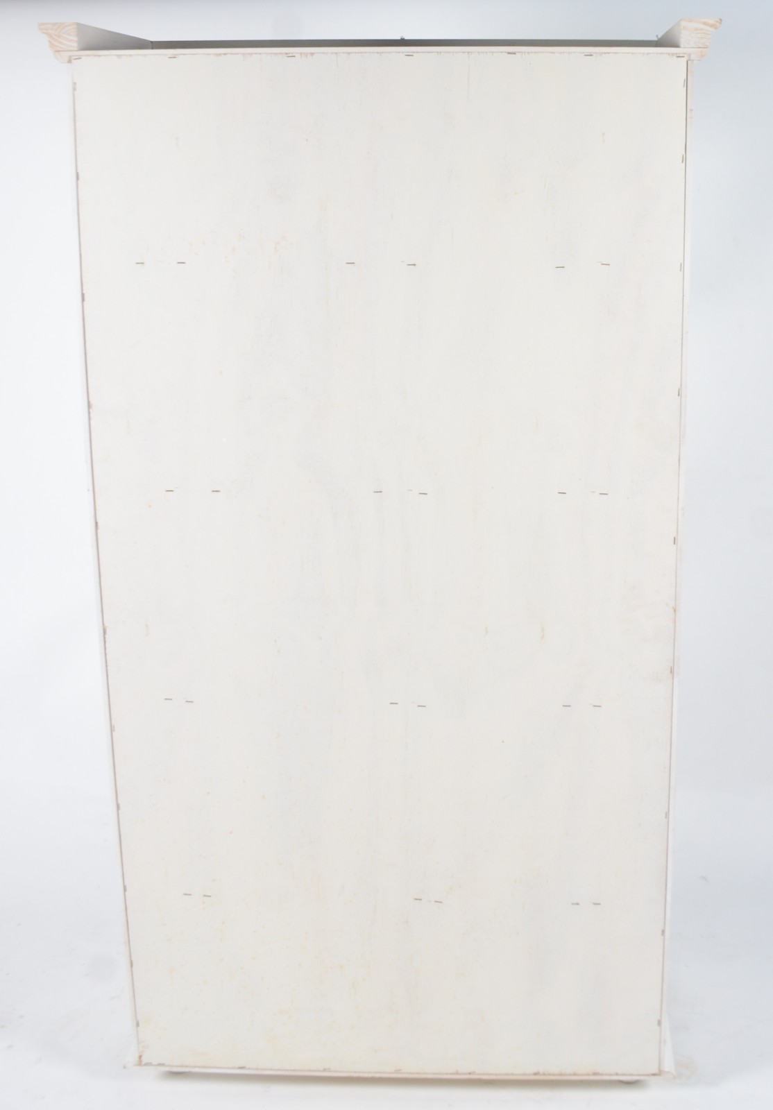 Móvel vitrine de madeira pintada de branco, 2 portas com vidro e... - foto 4 de 4