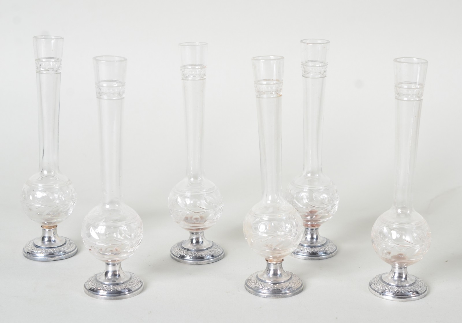 Onze peças de cristal e metal. - foto 4 de 11