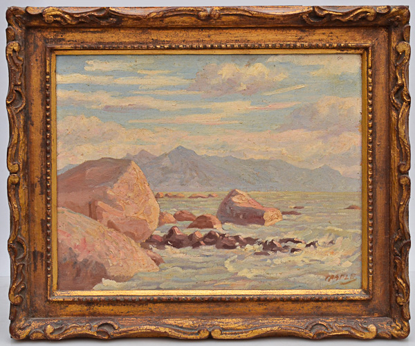 TRAPLE , Estanislau (1898 - 1958) -Marinha - ost - 35 x 46