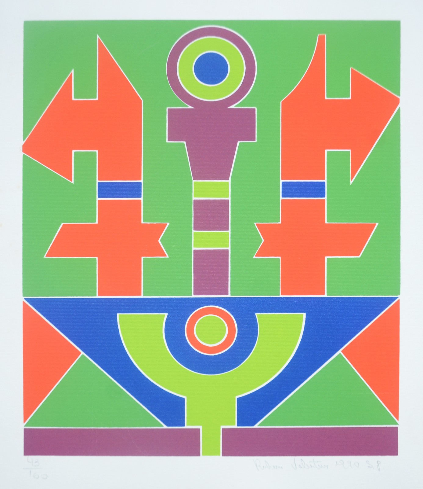 Rubem Valentim (1922-1991), Emblema XV - foto 2 de 5