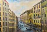ANTONIO ALVES COELHO, Veneza - Óleo sobre tela.
