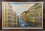 ANTONIO ALVES COELHO, Veneza - Óleo sobre tela.